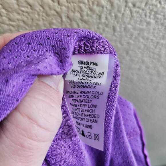 TITLE NINE Purple Nimblene Skort  Swing Skirt~Size 2 - Picture 11 of 11